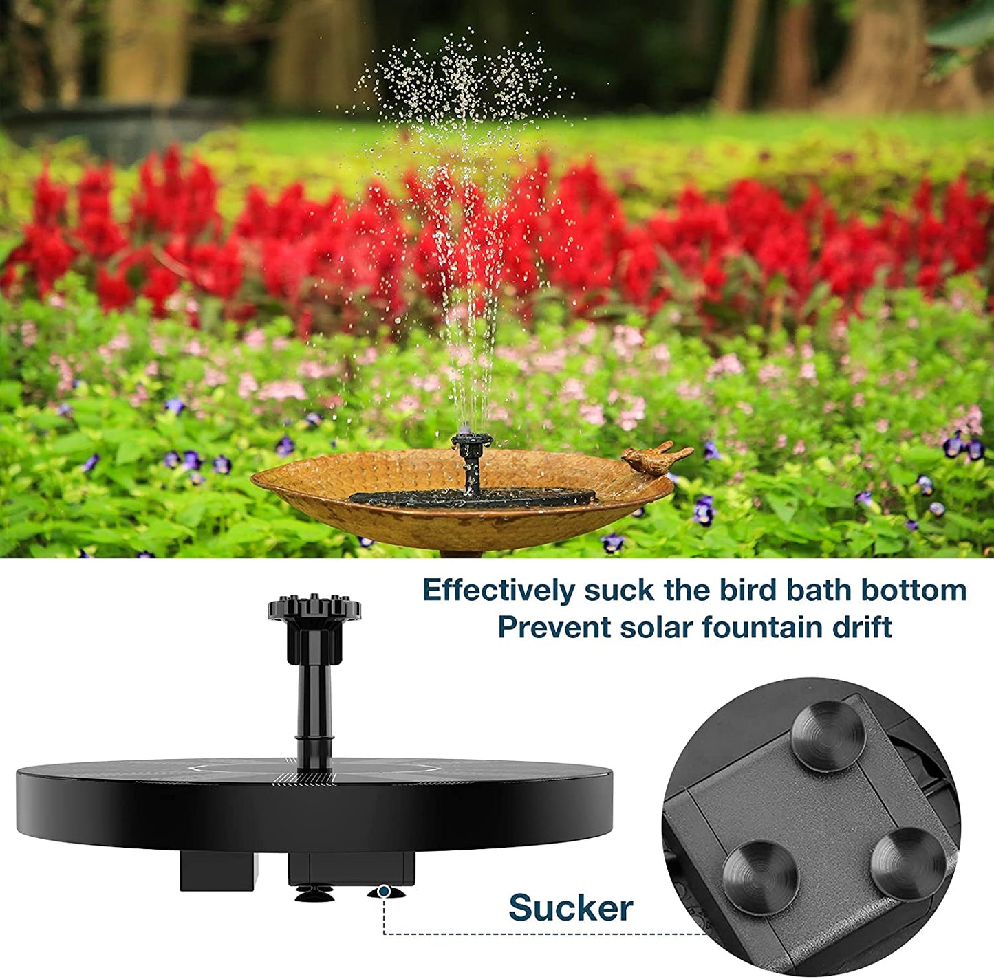 Splashgud™ Solar Fountain Pump