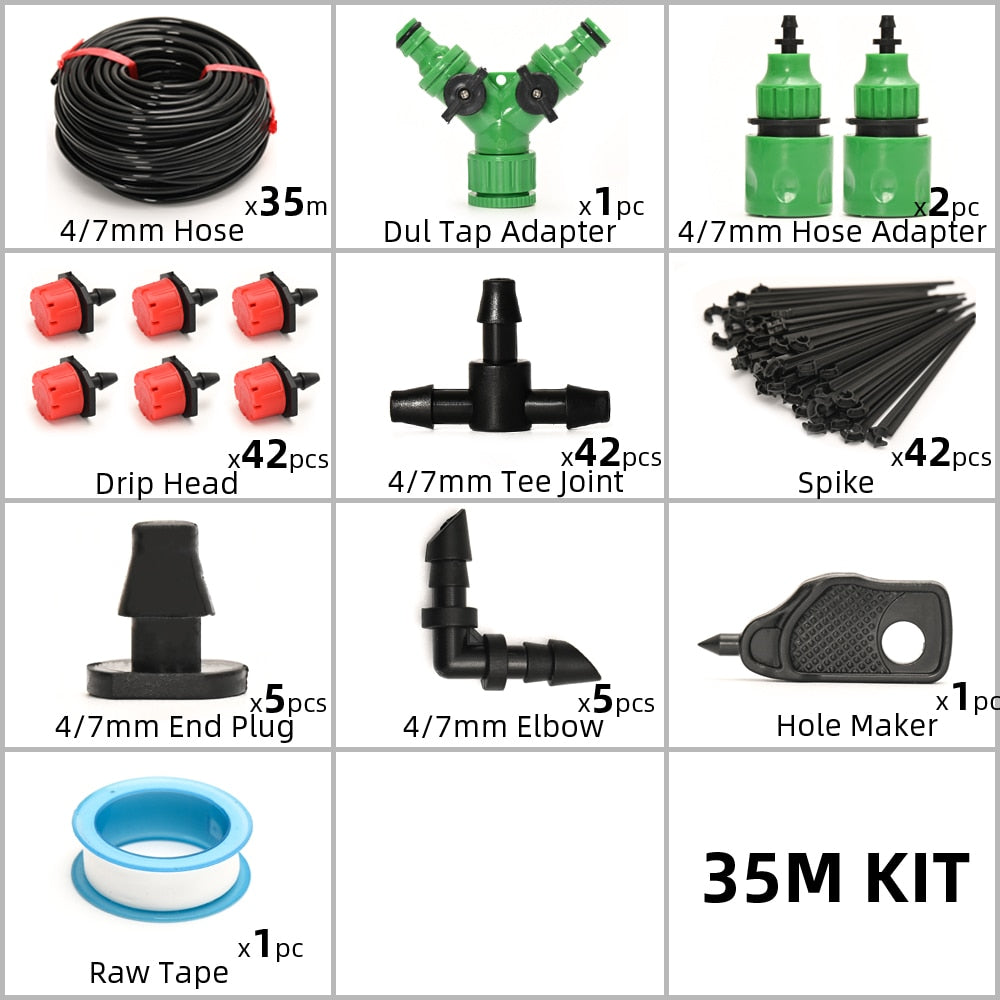 Splashgud™ 5M-60M Drip Irrigation System